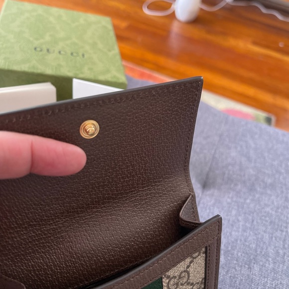 GUCCI OPHIDIA French flap wallet - Picture 2 of 7